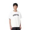 Li Ning Basketball Series Letter Round Neck Comfortable Versatile Breathable Sports Short Sleeve T-Shirt Men T-Shirts Off-White ATST343-1