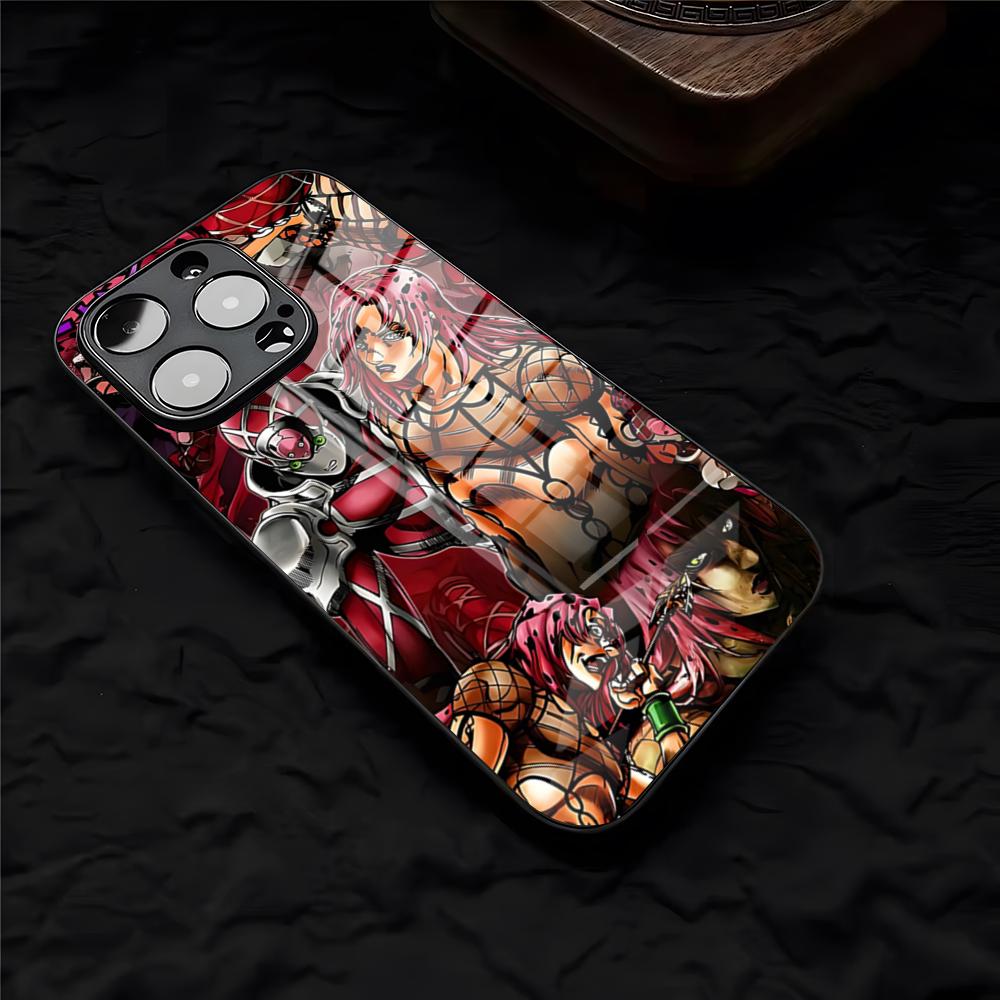HOT Anime Jogo Phone Case For IPhone 17 Pro Max 16 15 14 Pro Max 13 11 X Xs Xr 8 7Plus Glass Cover