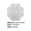 1 Die Geometric Flower Delicate Waterproof Set Cutting Shape Cards Making Embossing