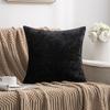 Pillow Cover Chenille Living Room Sofa Simple Modern Double-sided Solid Color Cushion Cover Core-free Bedside Pillow Backrest