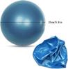Lanjue Small Pilates Ball, 25 cm Non-Slip Fitness Ball, Gym Ball, Small, Soft Yoga Ball for Abdominal and Shoulder Training, Balance, Sports, Pilates
