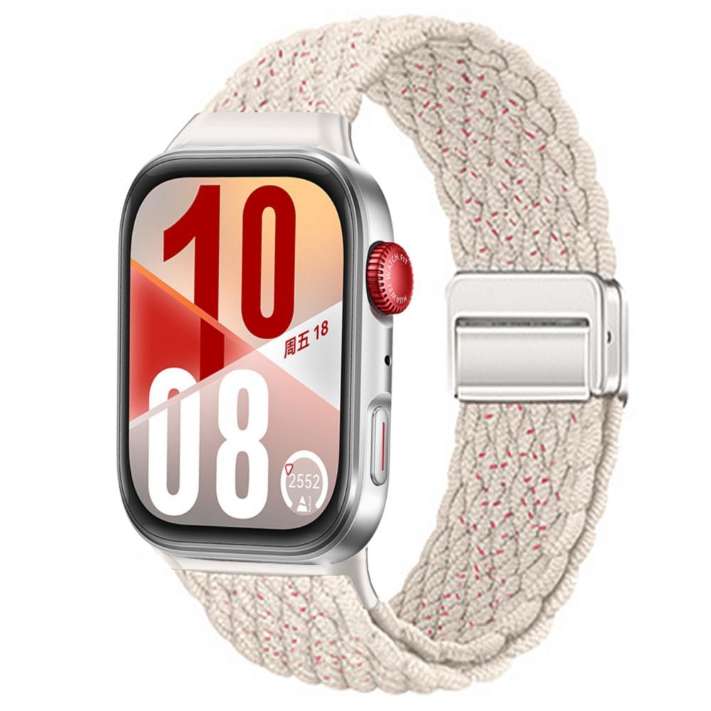Nylon Band for HUAWEI Watch Fit 4 Pro/Fit 3/4 Smartwatch Wrist Replacement Belt Magnetic braided bracelet correa HUAWEI fit 4 Straps