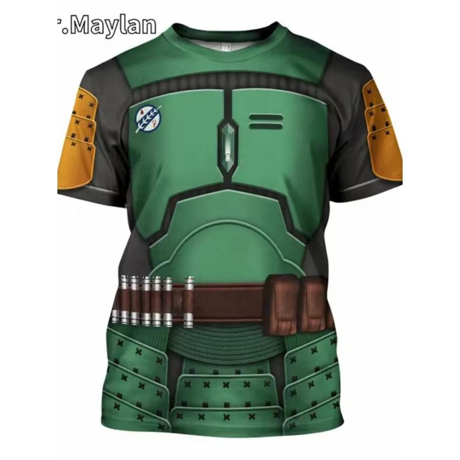 4-15 Years Old Comfortable Polyester Boys Children Long Sleeve T-Shirt Cartoon 3D Printed T Shirt Kids Clothing