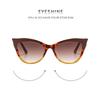 New Stylish Cat Eye Sunglasses, Splicing Color, Anti Blue Light, HD Ultra Light Eyewear, UV Protection for Outdoor Travel