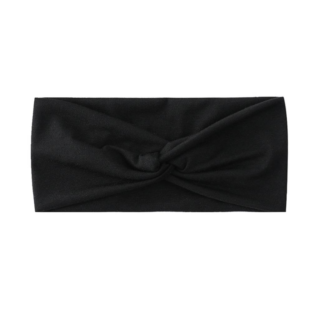 Durable Elastic Hairband, Sweat Absorbent Headband for Sports чёрный