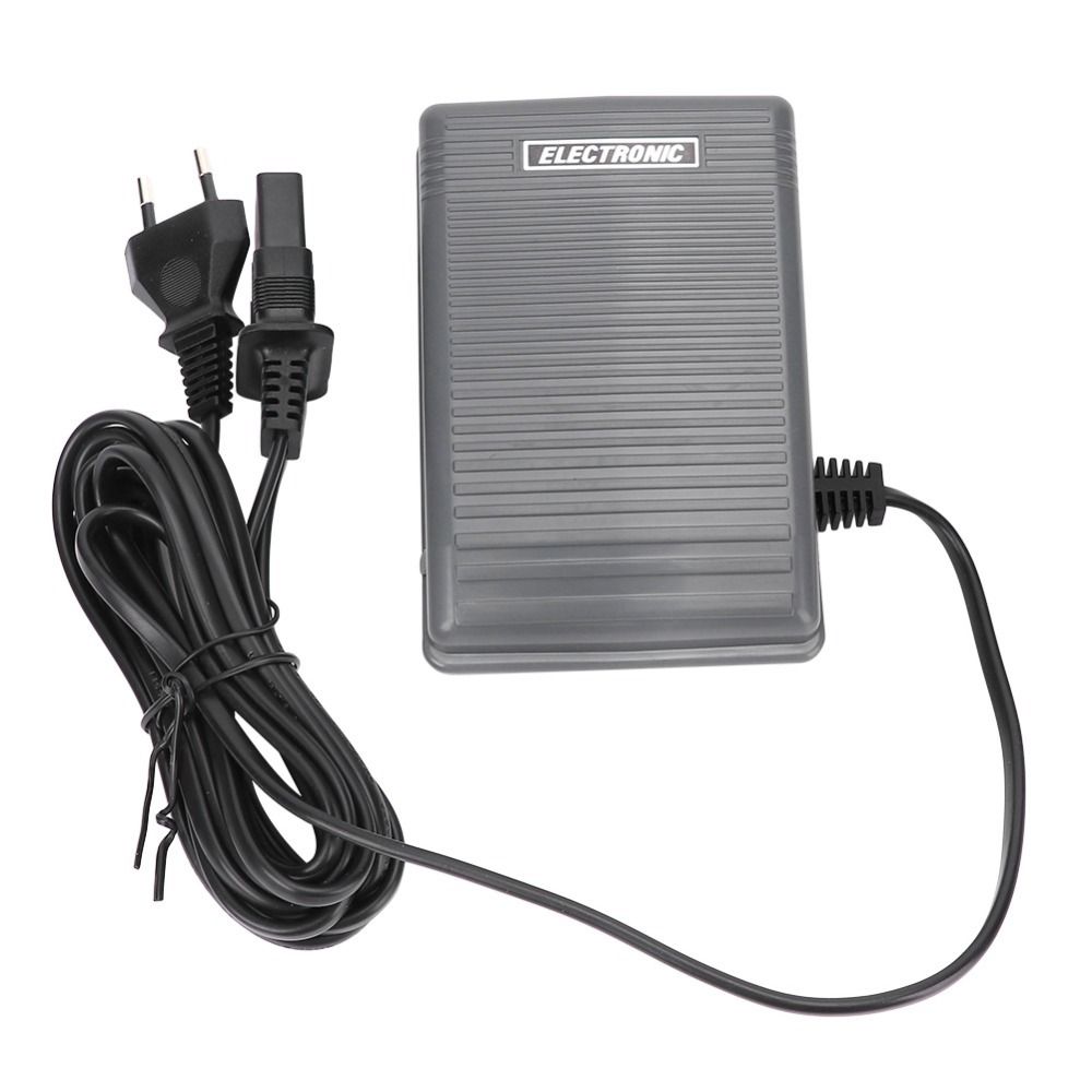 EU Stecker Fußpedal Elektrischer Nähfußregler Maschinenreparatur