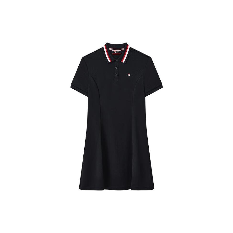 

Fila Платье-поло с принтом логотипа Женские платья Legendary-Blue F11W321399ANV S