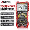 Professionelles Digitalmultimeter SZ20 25000 Zählungen AC/DC Strommesser Spannungstester Auto Ohm Temperatur Kondensator Elektrisch Tragbar Elektriker Werkzeuge