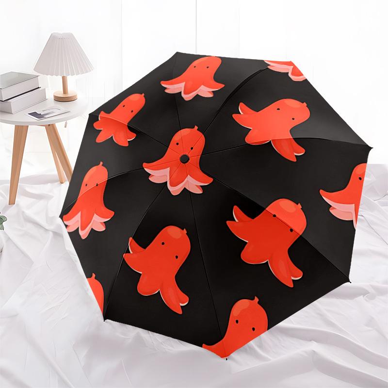 1pc Octopus Pattern Automatic Open/Close Umbrella, Formal Events - Ideal Gift for Family or Friends, Outdoor Accessory yy251211205