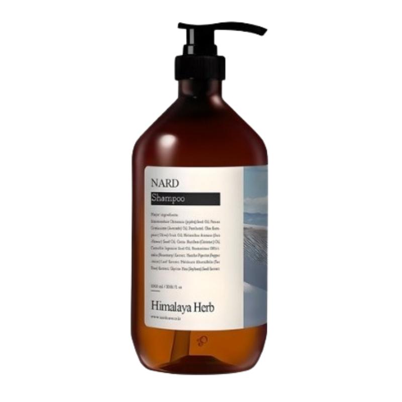 Nard Refresh Perfumed Shampoo – White Musk Scent, 1L | Korean Hair Care, Soft & Silky, Daily Gentle Scalp Cleanser