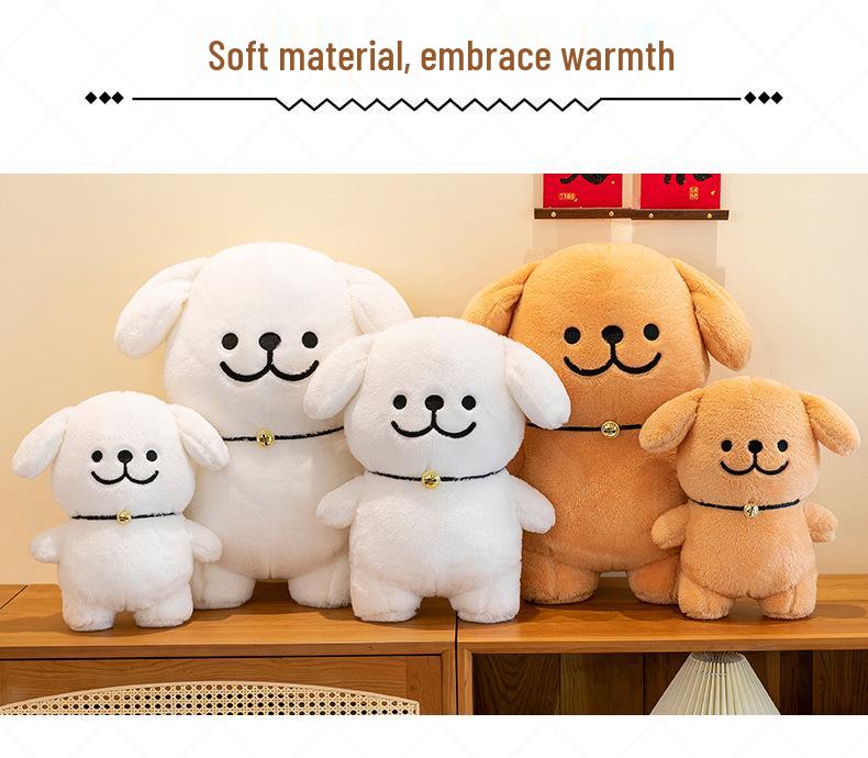 Korean Style Maltese Puppy Plush Toy Doll - Cute Birthday Gift