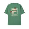 Men's T-Shirt FILA ORIGINALE T Shirt Men's Moro Green