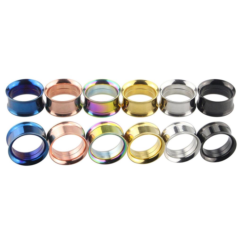 1Pcs Stylish Stainless Steel Tunnel Expander Stretcher Ear Plug Piercing Jewelry Jewelry Gift