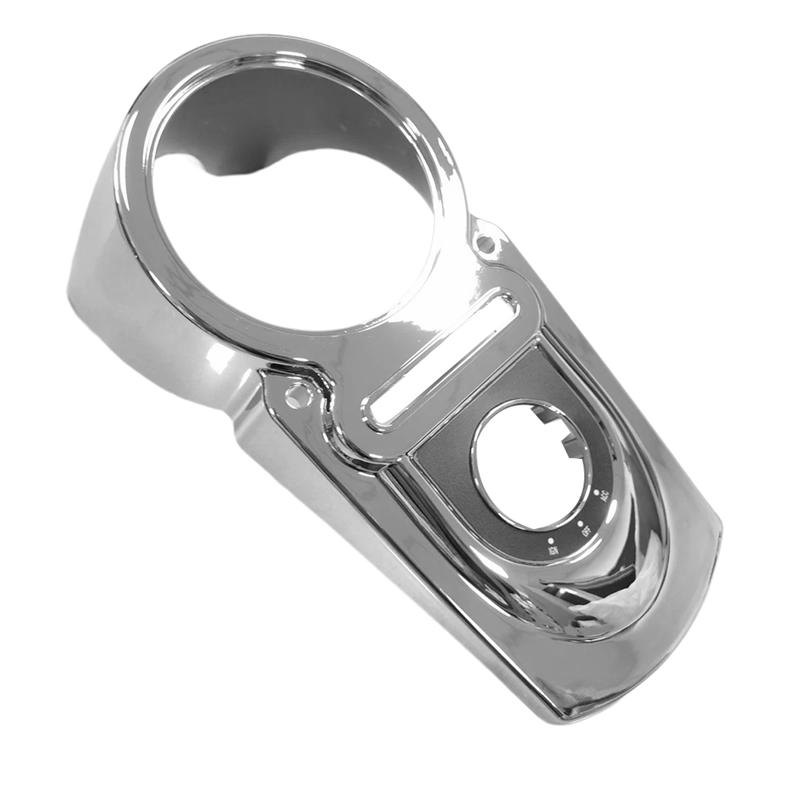 For Dyna Street Fat Bob Low Rider 2004-UP Motorcycle Chrome Fuel Tank Dash Console Cover Dash Panel Cover