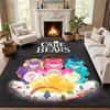 Care Bear Carpet Door Mat for Living Room or Bedroom Protective Mat Under Chair Office Decoration Christmas Gift Birthday Present