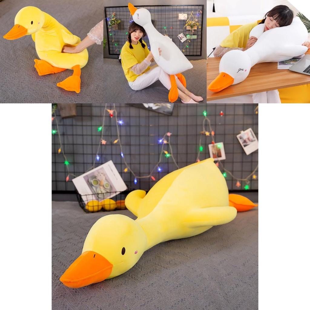 Super Soft Plush Duck Goose Stuffed Toy For Kids 25.6-63in Ideal Gift For Birthday Or Christmas