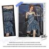 UNIFREE Celebrity Asymmetric Denim Cami Mini Dress