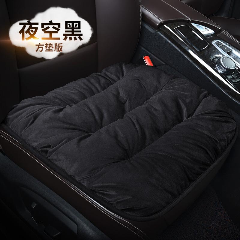 כיסוי מושב רכב חורפי עם משענת גב חם מונע החלקה כרית מושב רכב מגן כיסא אוניברסלי עבור רכב שטח טנדר סדאן