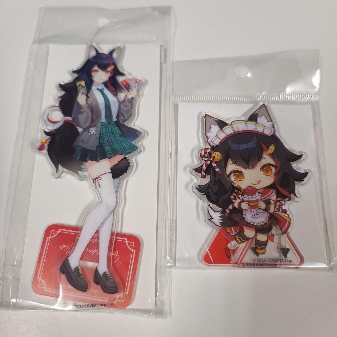 

[USED] Okami Mio Korea Collaboration Cafe Acrylic Stand Set