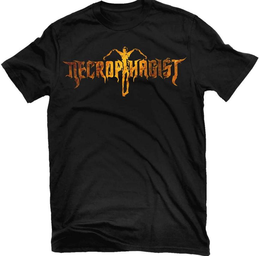 Новая черная футболка из плотного хлопка с логотипом Necrophagist Epitaph S-5XL XXXXL