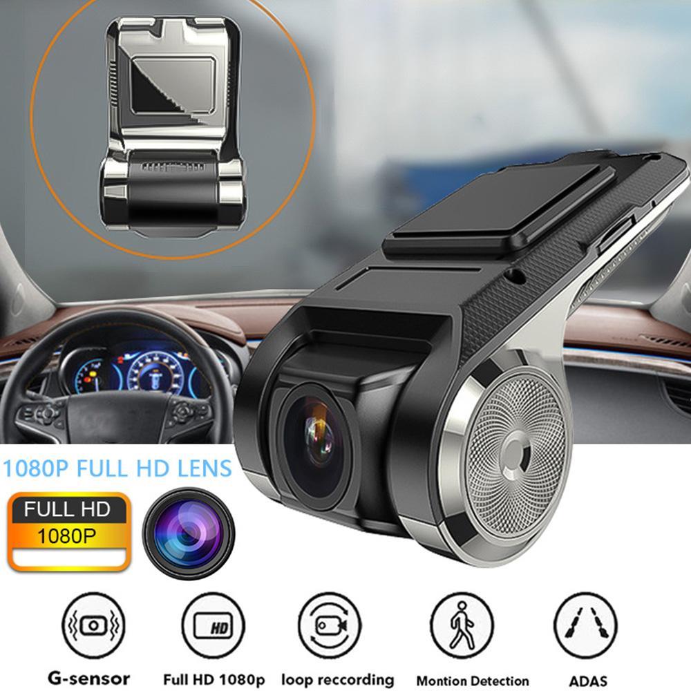 HD רכב DVR USB ADAS יחידת ראש מצלמת דש אוטומטית אזעקה קולית שמע LDWS G-Shock עבור אנדרואיד רדיו GPS ניווט
