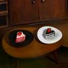 1:12 Dollhouse Simulation Fruit Plate Model Dollhouse Miniature Kitchen Decoration Dolls House Micro Scene Accessories 3Pcs/Set