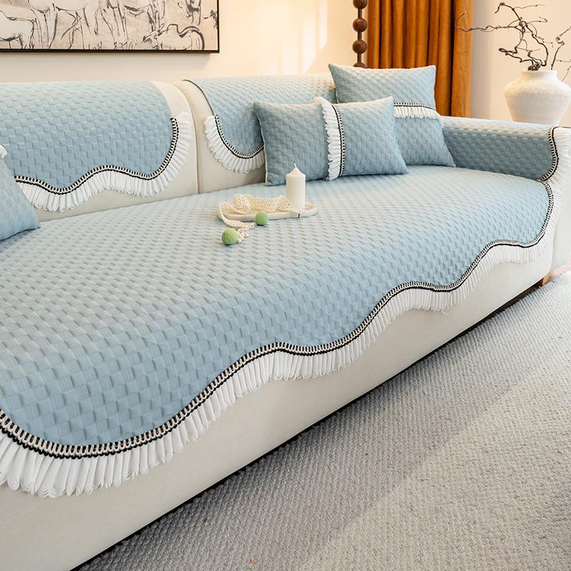 Summer Cool Sofa Cushion Summer Cold Combination Sofa Cushion Fixed  New Cover Towel