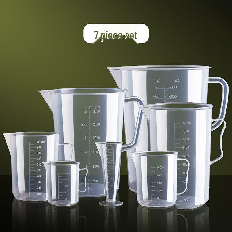 ZISIZ Commercial Large Capacity Plastic Measuring Cup