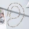 Color Crystal Glasses Mask Chain, New European and American Fashion Glasses Rope Mask Rope Non-slip Neck Lanyard