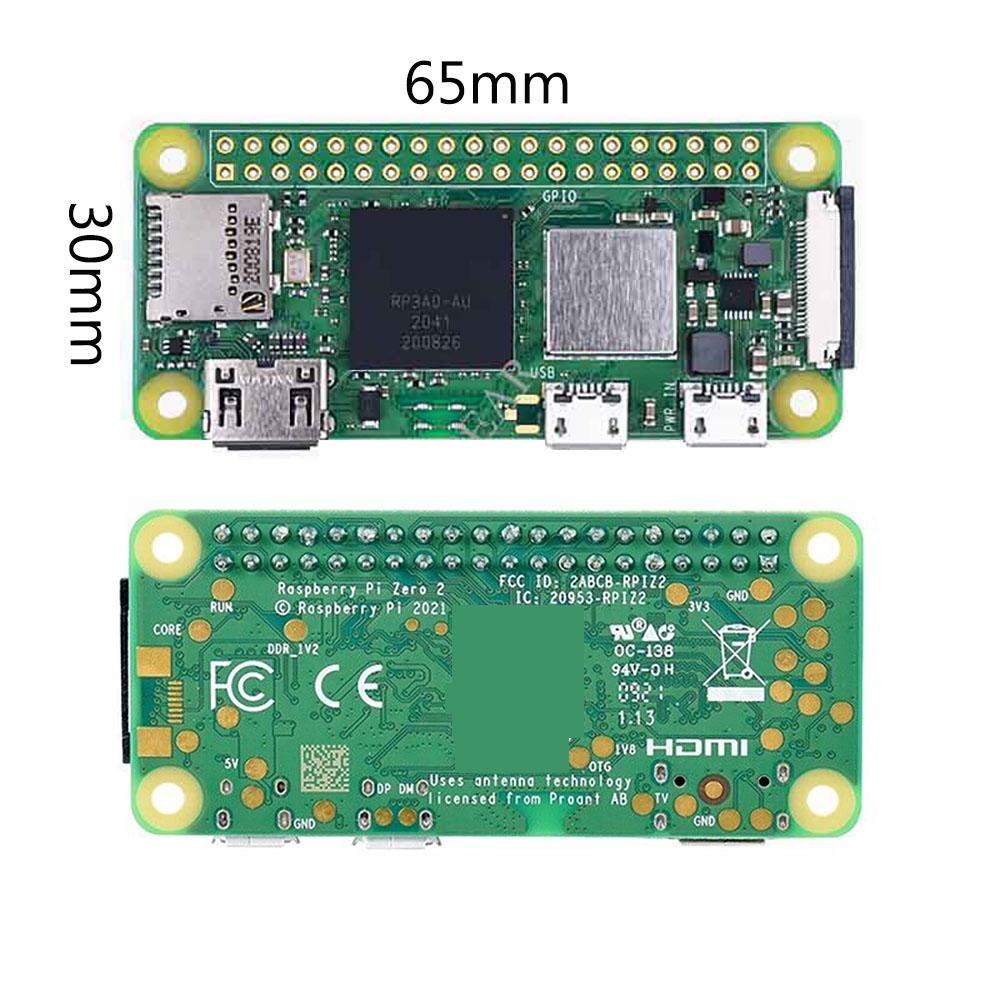 1GHz ARM11 Cortex-A53 Quad-core 512MB RAM Motherboard for Raspberry Pi Zero 2W