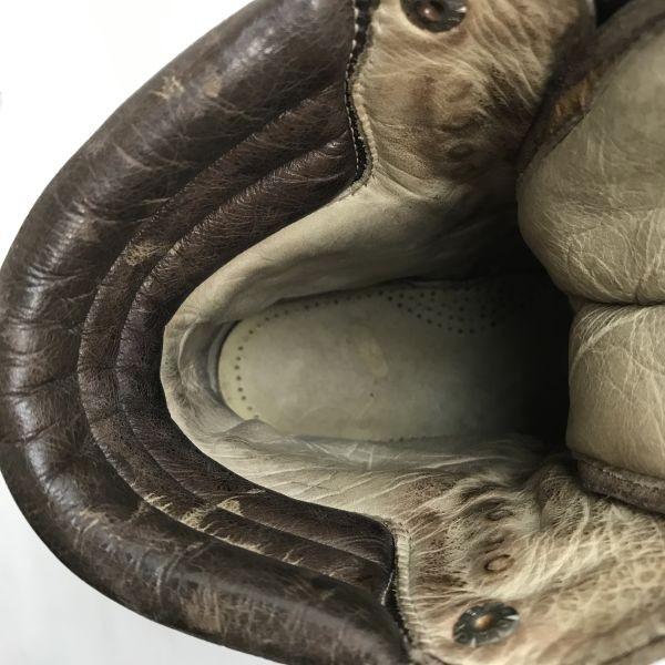 stefan Austria vintage snow trekking mountaineering boots 26.5-27.5 brown Vibram(USED)