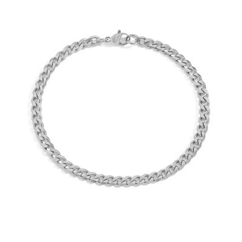 

eManco Colorfast American-Style Cuban Chain Bracelet: Fashionable Instagram Hot Item for Women