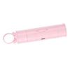 Electric Hair Remover Dual Head Portable Type C Rechargeable Hair Trimmer with Mirror Body Groomer for Women Pink
