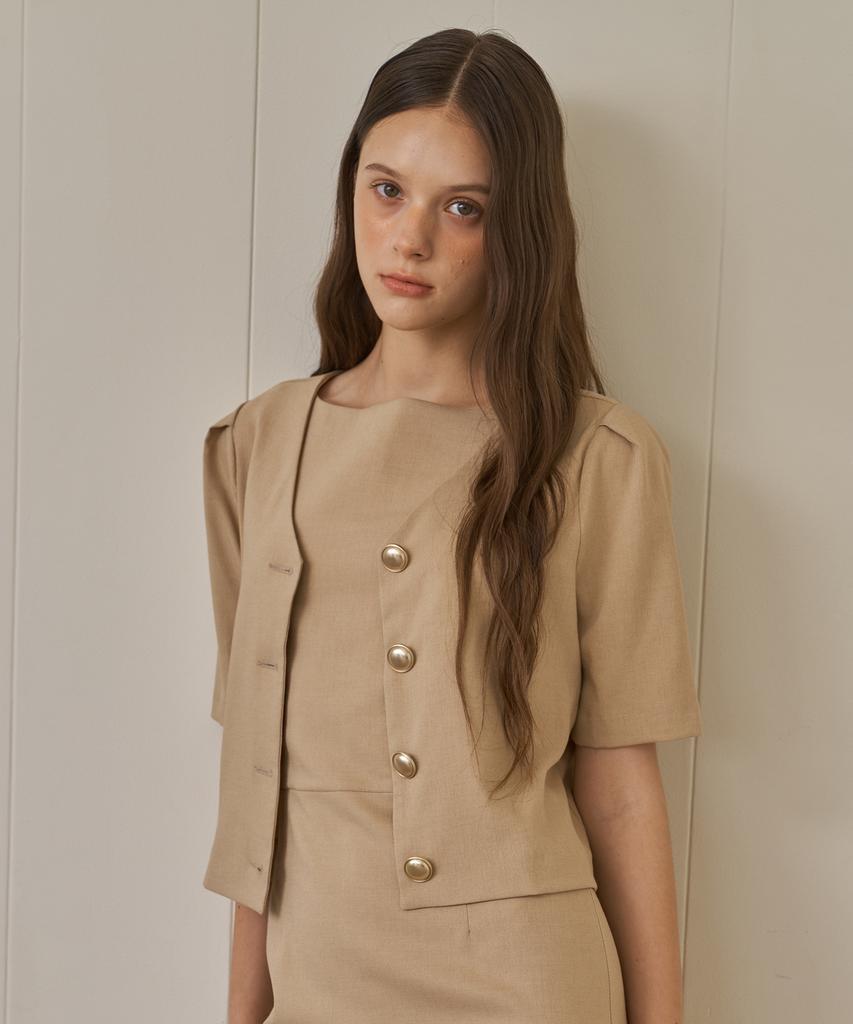 Peullobeu Ove 2 Blouse_Be