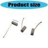 Heat Resistant Carbon Brushes Suitable for 24V Motors Conductivity Industrial Applications Repairing Part for Machine