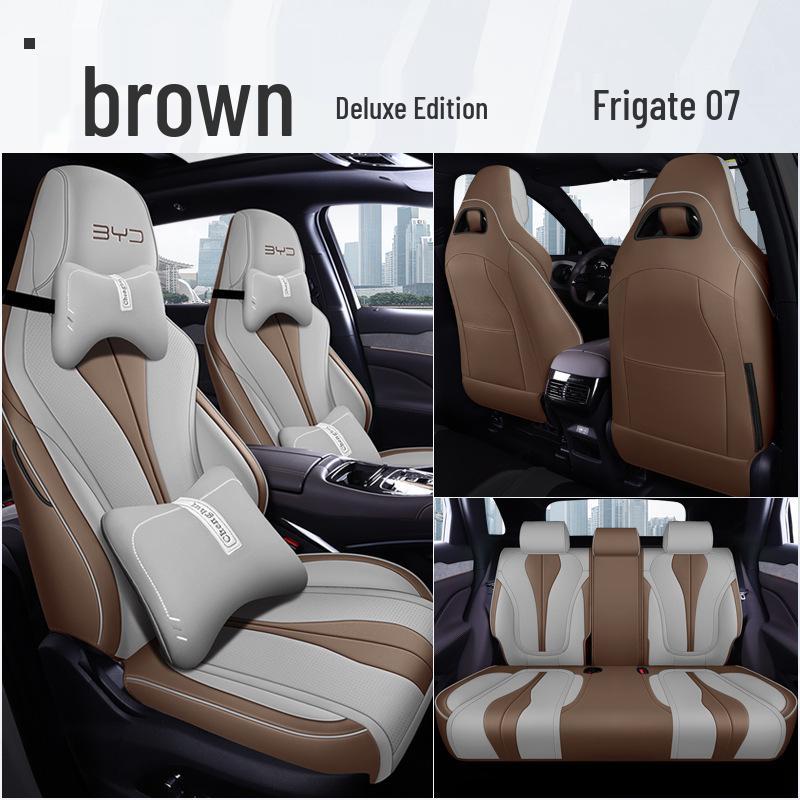 BYD Frigate 07 All-Season Leather Seat Cover for Five Seats