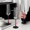 ZISIZ European Red Stem Champagne Glass