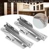 1 Pair Sofa Cabinet Bed Spring Hinge Lift-Up Hinge Flap Support With Adjustable Opening Storage Cabinet Triangular Spring Hinge