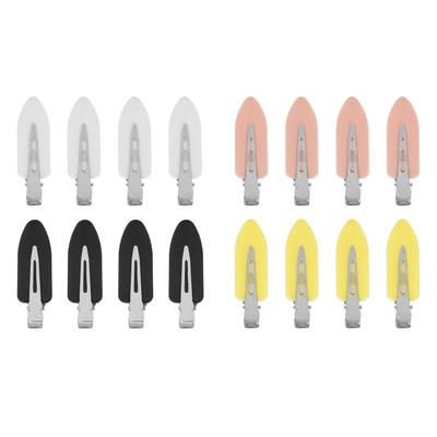 4 Pcs Makeup Hair Barrette Accessories No Bend Hair Clips No Crease Hair Styling Clips for Women