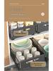 Pull-Out Kitchen Organizer: Sliding Rack for Bowls, Dishes, Spices & Under Sink Storage