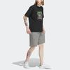 Adidas Originals Sports Shorts Men's Basic Heather Gray (Unisex) Sports Shorts IP7544