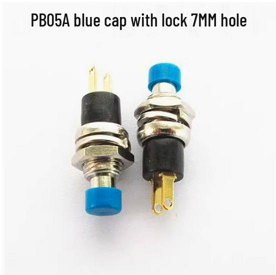 

7MM Metal Self-Locking Tactile Button Switch PB05A PBS-110