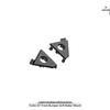 Front Bumper Grille Radar Mount for 2024+ Porsche Taycan 9J1.2 Turbo GT