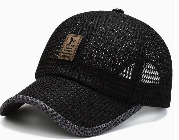 Manufacturer summer Korean version tide casual mesh baseball cap men and women with the same sun protection visor fishing cap