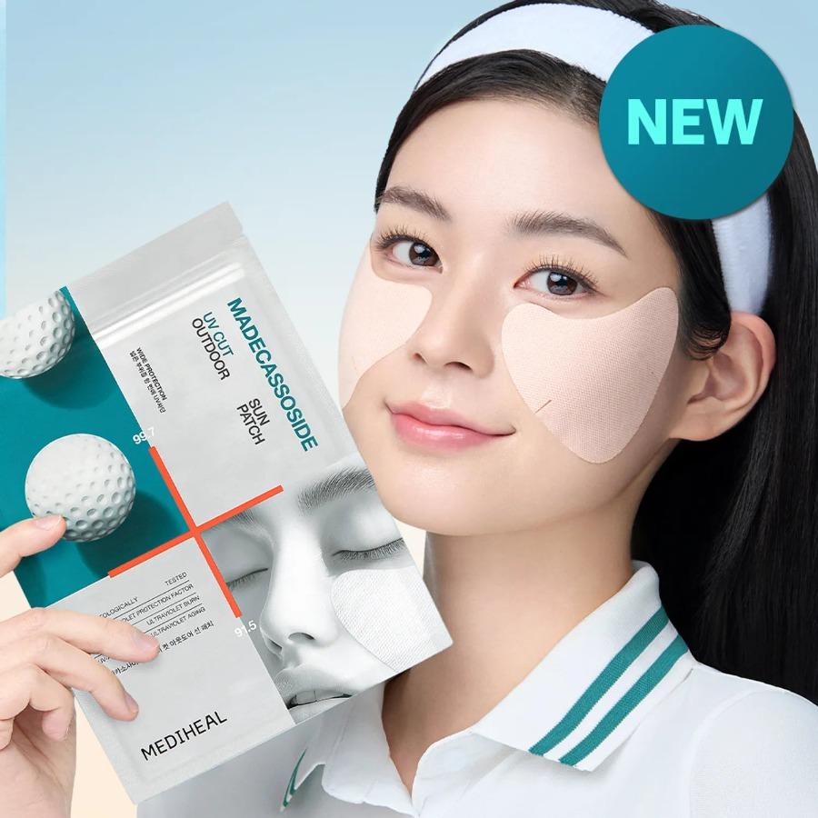 MEDIHEAL Madecassoside UV Cut Outdoor Sun Patch 4P [Wide Protection] 4ea