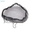 Trash Can Lid Covers - Mesh Drawstring Dustproof Covers for Outdoor/Indoor Garbage Bins, Leaf/ Debris Protection
