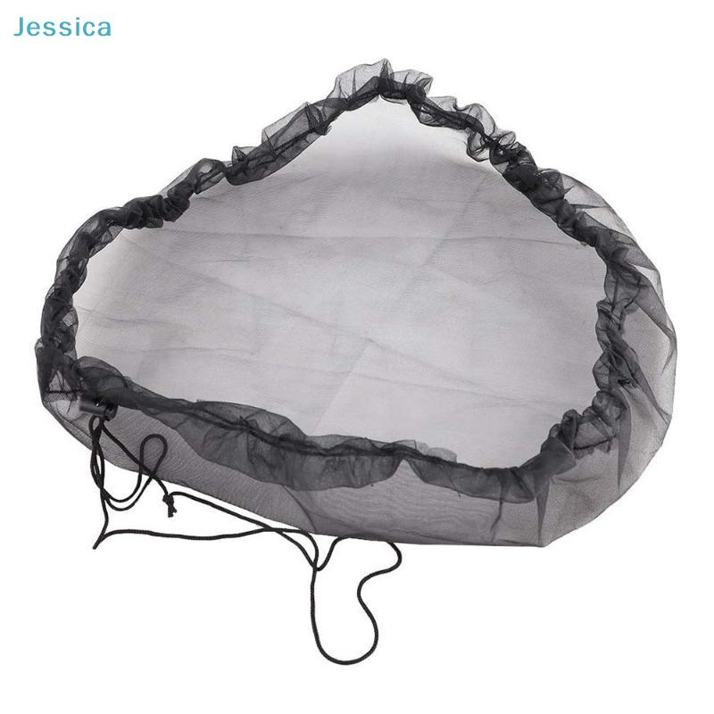 Trash Can Lid Covers - Mesh Drawstring Dustproof Covers for Outdoor/Indoor Garbage Bins, Leaf/ Debris Protection