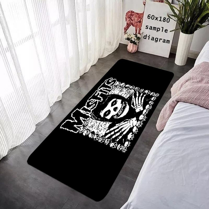 Bedside Foot Rug Welcome Floor Mat for Entryway Misfits Bathroom Hallway Carpet Kitchen Water Adsorbed Rugs Fluffy Home Decor