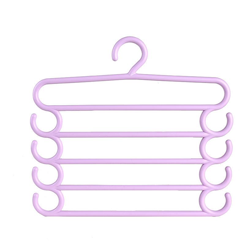 Pants Hangers Space Saving, Closet Organizer Jean Hangers, Scarf Holder Closet Space Saving Hangers Pant Rack Leggings Hanger Space Saver