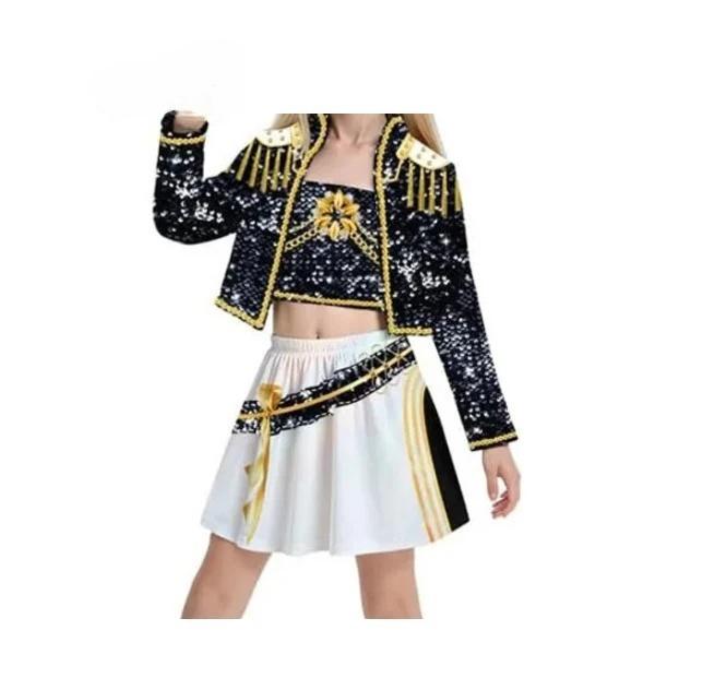 2025 Kpop Kostium Cosplay Łowcy Demonów Rumi Zoey Mira Cosplay Styl Dziewczęcy Ubrania na Występ Sceniczny Halloween